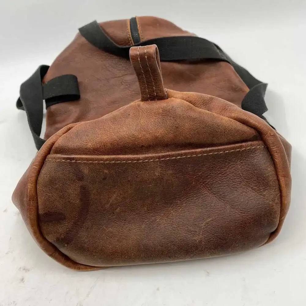 Tucson Leather Co Brown Leather Duffle Bag | OS, USA-made
